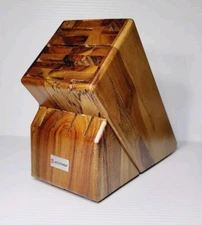 Wusthof 13 Slot Knife Storage Block, Acacia