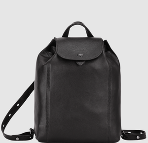 longchamp black backpack