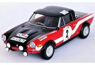 Mini Car 1/43 Fiat 124 Abarth 1973 Tap Rally 2 A. Paganelli / N 