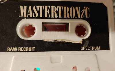 Raw Recruit (Mastertronic 1987) Spectrum ZX (Tape) working Classic 8-bit Game