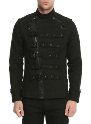 Gothic TRIPP nyc Gothic Punk EMO Black PSYCHO Band Bondo jacket