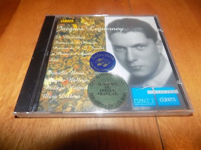 JACQUES LEGUERNEY 28 Melodies Songs Song Includes 36 Page Booklet + CD NEW