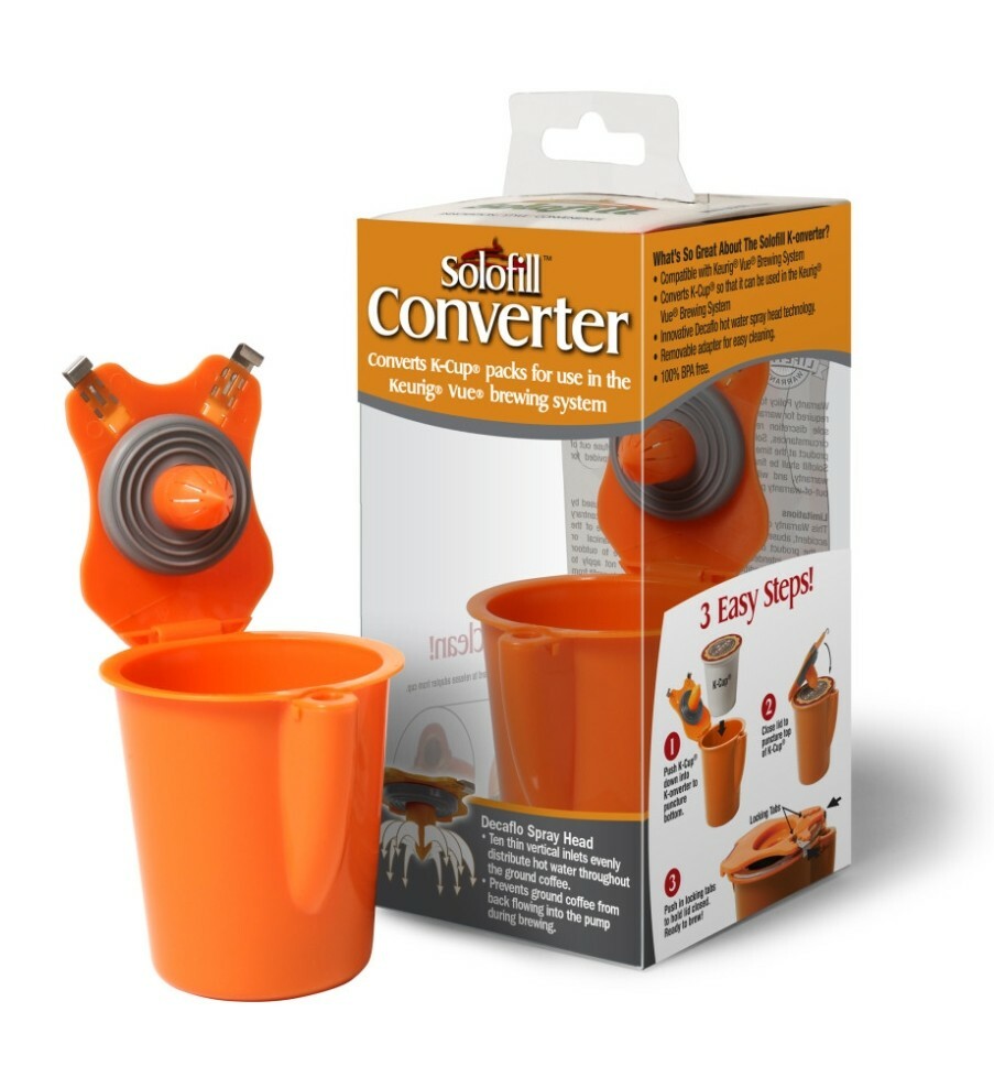 Solofill Converter Cup for Keurig Vue Brewer Systems -  FREE Shipping 