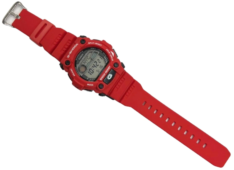 Мужские спортивные яркие красные каучуковые часы Casio G7900A-4 - Изображение 3 из 3