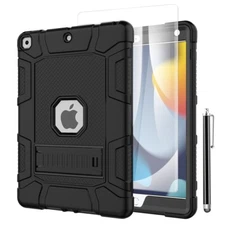 For Apple iPad 9th Generation 10.2 Inch Case Shockproof Heavy Duty Stand Cover