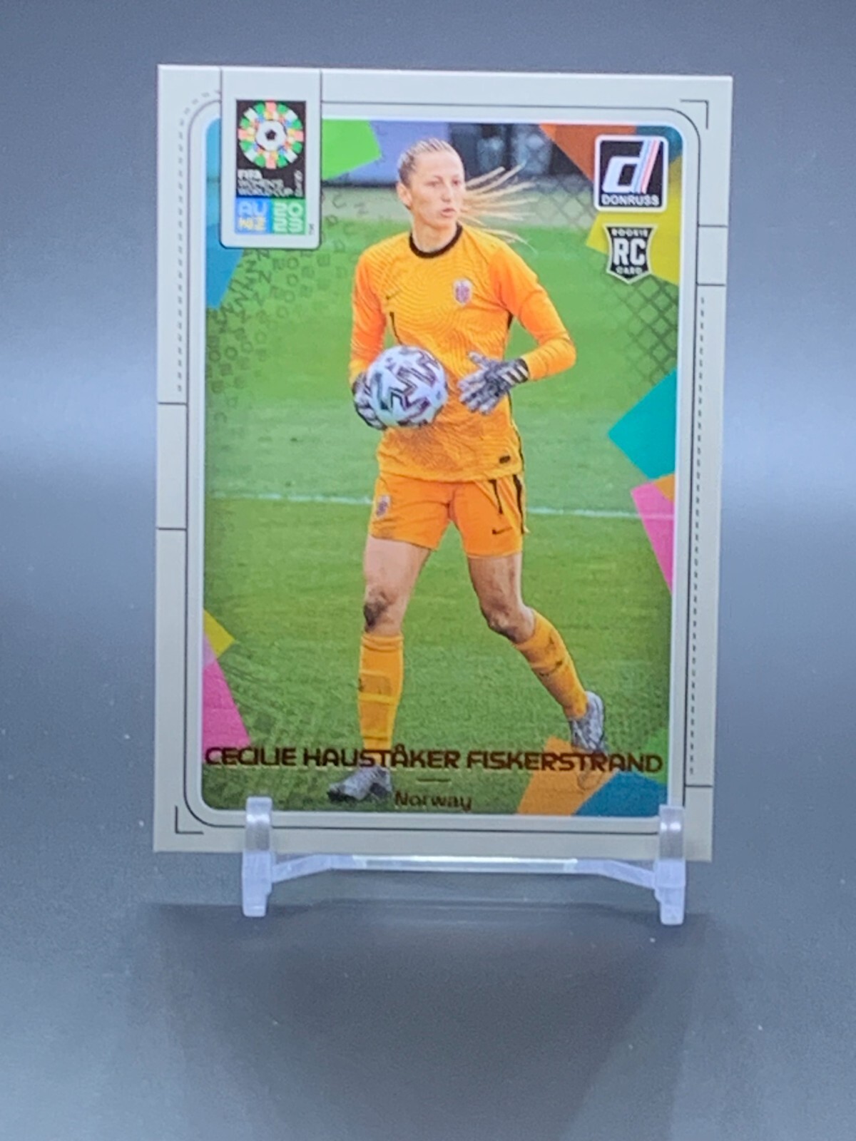 2023 Donruss Women's World Cup Rookie #129 CECILIE HAUSTAKER FISKERSTRAND RC