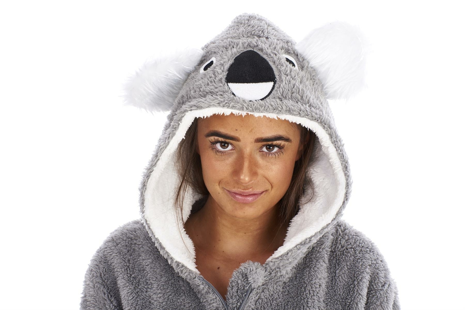 Ladies Girls Mum & Daughter Matching KOALA Snuggle Fleece Dressing Gown