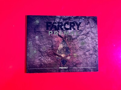 Far Cry Primal Ubisoft Presskit Booklet Sammlerstück