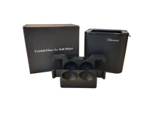 Crystal clear ice ball maker Choose your Cube - Diamond - Rose - Square