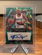 2024-25 Panini Mosaic Scripts Green Ice Prizm Jarrett Jack #MS-JJP Auto