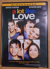 A Lot Like Love DVD, 2005, Widescreen Ashton Kutcher, Amanda Peet