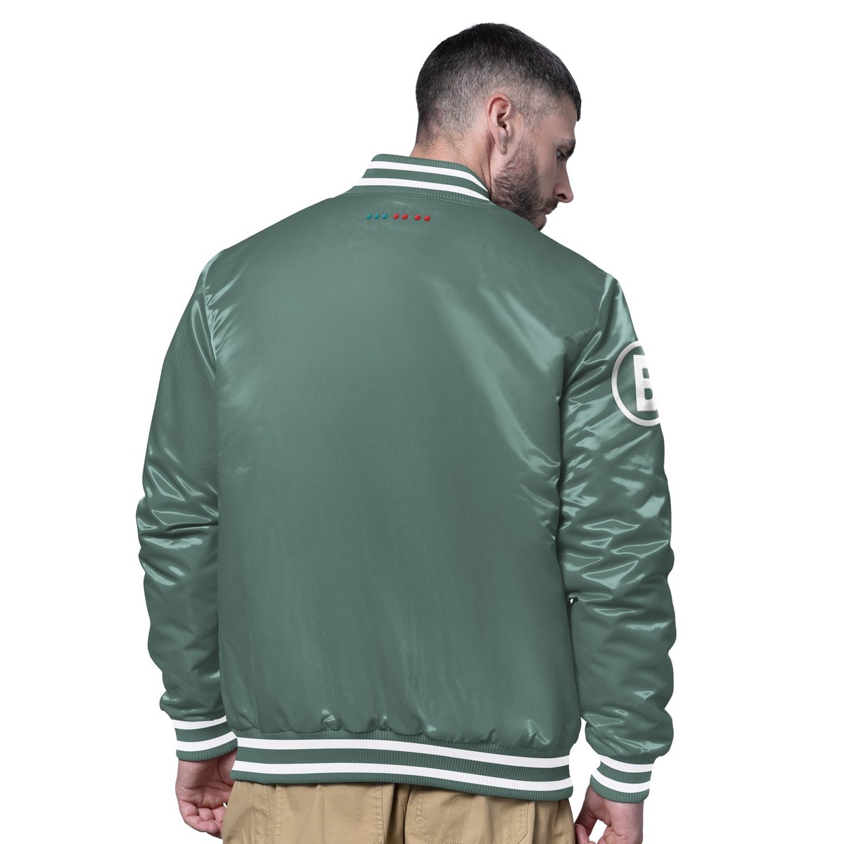 Men's Starter Green Boston Red Sox City Connect Full-Snap Varsity