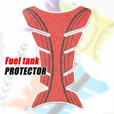 MC Motoparts Red Arc Fish Bone Gas Tank Pad Cover Protector Removable