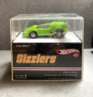 New 2006 Factory Hot Wheels Sizzlers Redline - Green Live Wire  #K4775