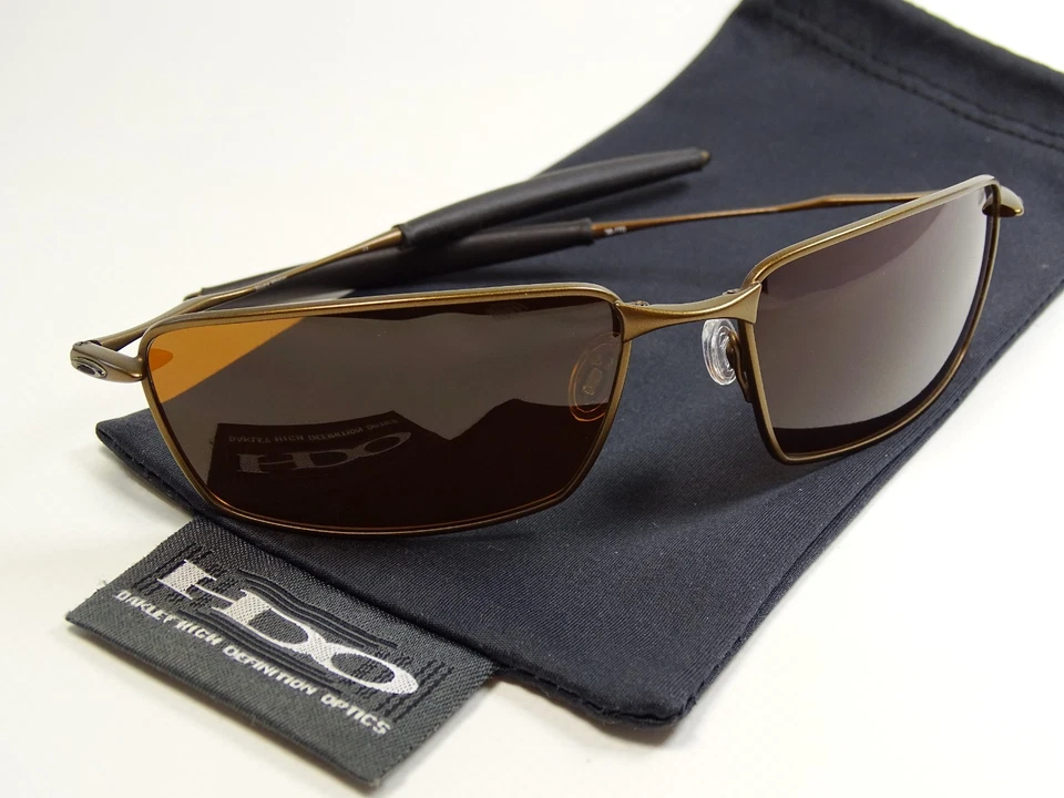 Oakley Square Whisker Brown Sonnenbrille Deviation Nanowire Ejector WireTap Why - Bild 4 von 4