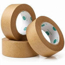 Ultra Strong Kraft Paper Packing Tape, Heavy Duty Brown Packing Tape for Box  C