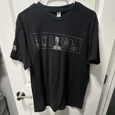 Tool Band T-Shirt Black Size Large 100 Cotton