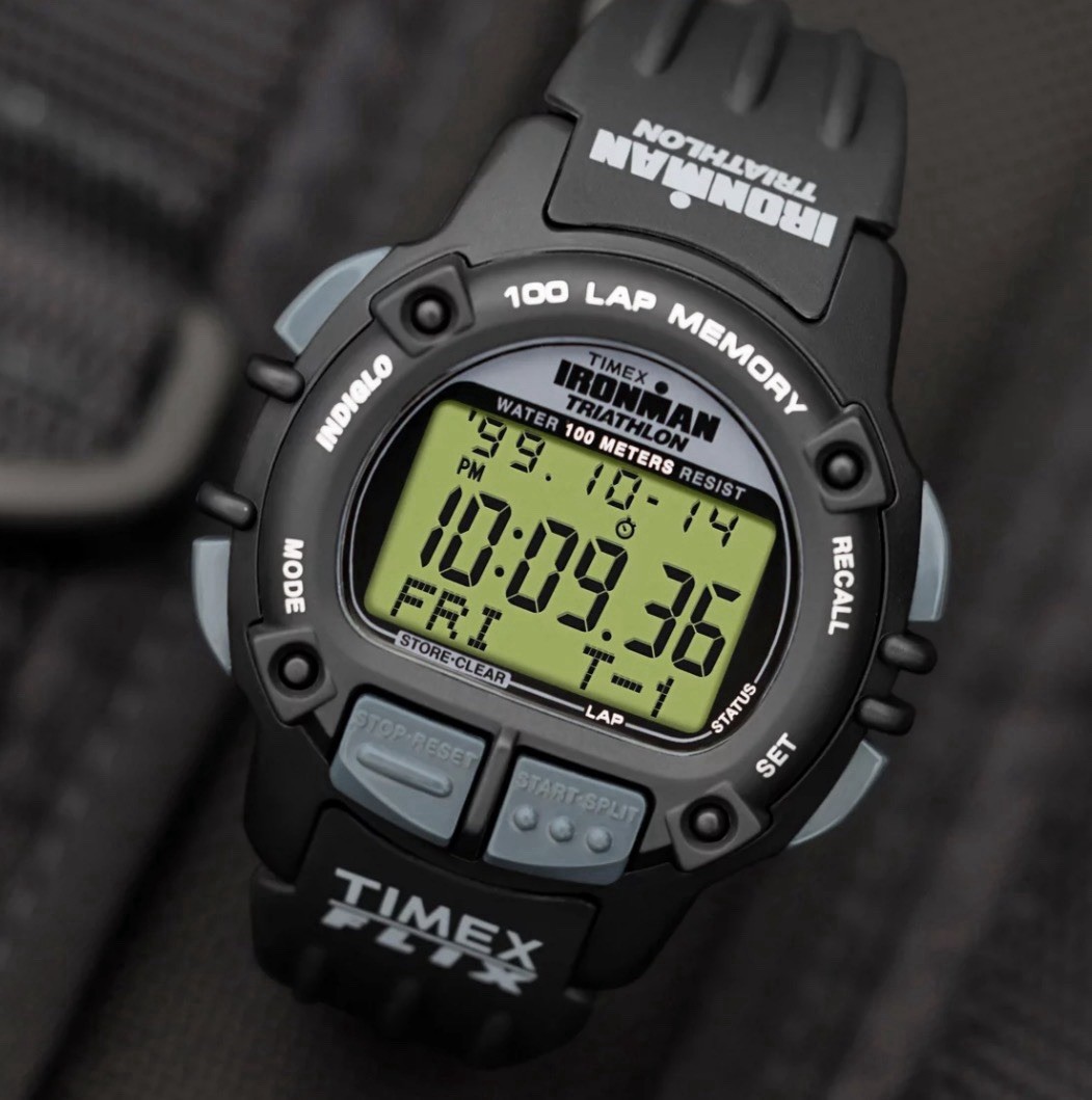 【美品】 TIMEX IRONMAN FLIX Timex Men's / Women's Ironman Flix 100 Lap 42mm Resin Watch | eBay