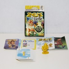 Zeus on the Loose Card Game Complete Gamewright 2006 Kids