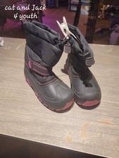 Super Warm Cat And Jack Snow Boots Size 4 Youth