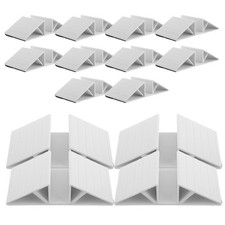 14pcs Pet Gate Stabilizer Feet, Plastic Triangle Freestanding Dog Gate, Floor