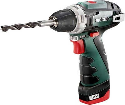 Metabo Akku-Bohrschrauber PowerMaxx BS; Tasche; 10,8V + Ladegerät OHNE AKKU
