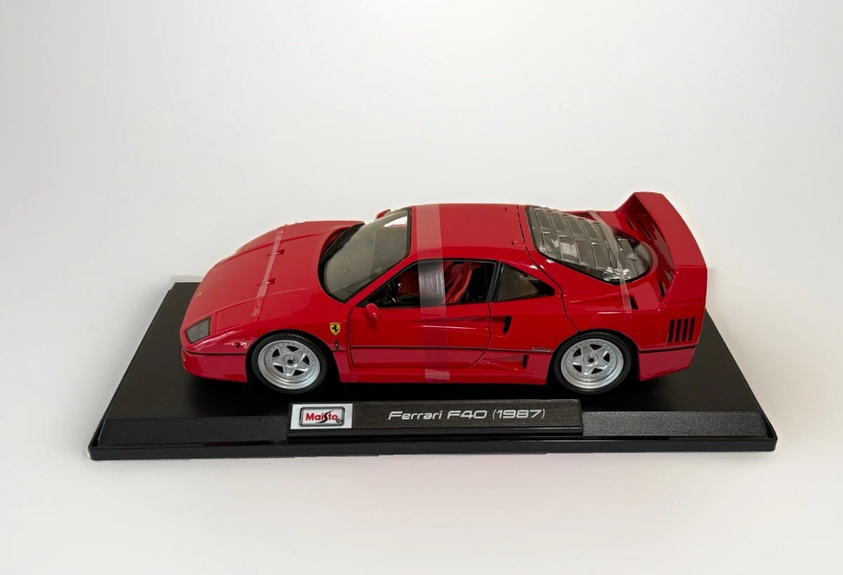 Maisto Special Edition 1:18 1987 Ferrari F40 Red Diecast Car