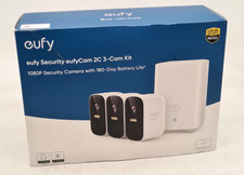 eufy Security eufyCam 2C 3-Cam Kit Wireless Camera Battery 1080p HomeBase 2-A+++