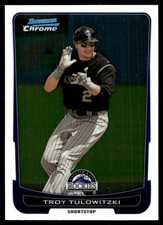 Troy Tulowitzki 2012 Bowman Chrome #56 Rockies MLB READ FREE SHIP AutographDen