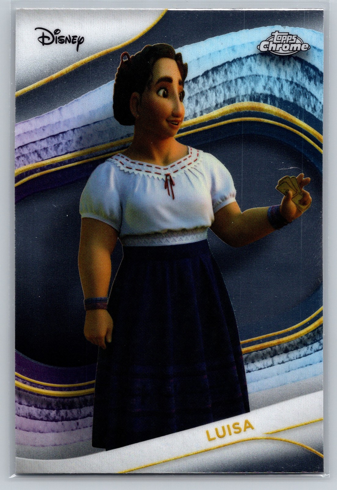 Luisa #163 2025 Topps Chrome Disney Encanto Super Strength Chromium Card