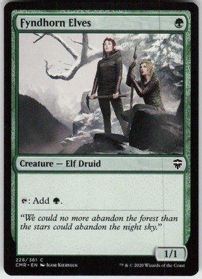 MP-02 Played Fyndhorn Elves 228 CMR Commander Legends C