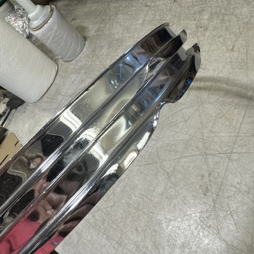 2x Vintage 1970 Ludwig Vistalite 16" llanta aro piso Tom COS 1976 Foto 3 de 4