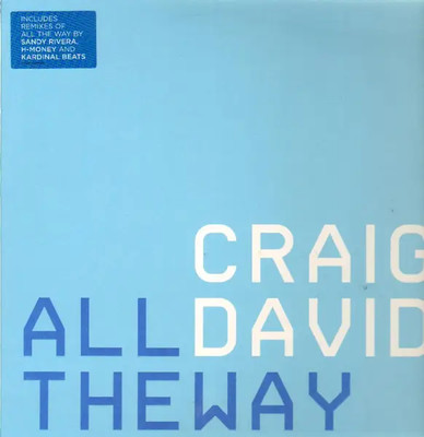 Craig David All The Way Vinyl Single 12inch NEAR MINT WEA International Inc.