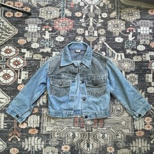 4T Toddler Vintage Madewell Denim Jacket Snap Button Made In USA