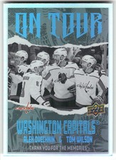 2024-25 Upper Deck #OT-31 Alex Ovechkin / Tom Wilson On Tour