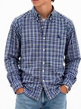Ralph Lauren Button Up Shirt Youth XL 18-20 100 Cotton - 0359