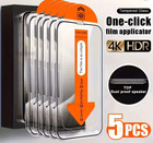 Premium Tempered Glass Screen Protector for iPhone 17/16/15/14/13/12/11 Series