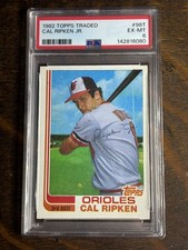 1982 TOPPS TRADED #98T CAL RIPKEN JR. ROOKIE RC PSA 6