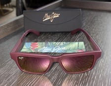 Maui Jim KAHIKO MJ635 Sunglasses In Maroon
