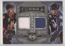 2006-07 Artifacts Tundra Tandems Silver /25 Jarome Iginla Alex Tanguay HOF 1pc9