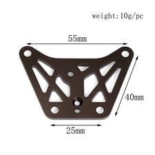 For KYOSHO Inferno MP10E MP10 1:8 Off-road Front Upper Plate Bronze/MP10 RC