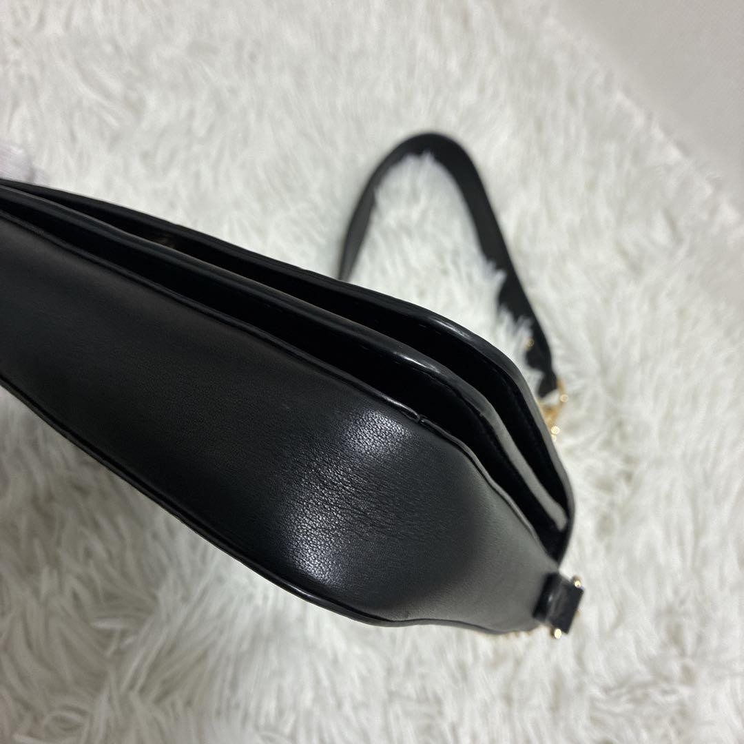 Tory Burch 2-way Chain Shoulder Bag Leather Black Women's From Japan thumbnail 10