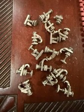 16 Pcs Vintage , Short Ball Style Violin Fine Tuner Accessories West Germany