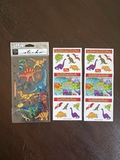Dinosaurs Sticker Lot Stickopotamus Dinomania Plus In N Out Burger Lot