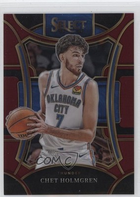 2023-24 Panini Select Mezzanine Level Maroon Prizm 94/175 Chet Holmgren #360 w6f