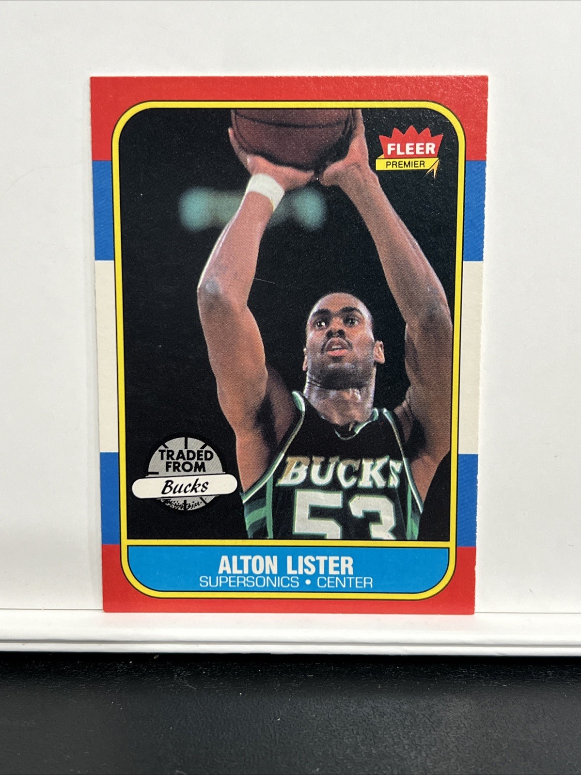 1986-87 Fleer Alton Lister #64