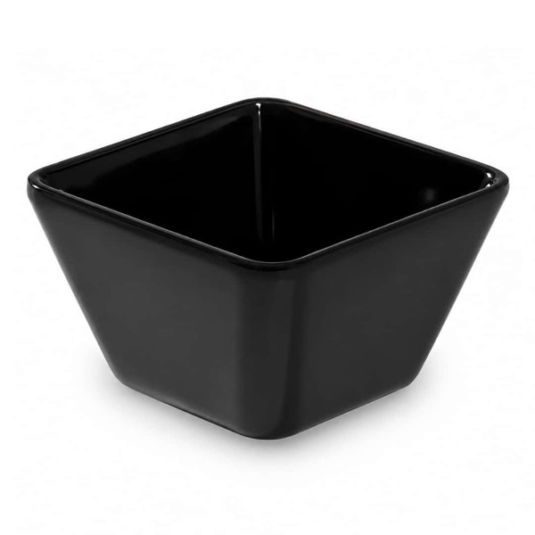 Le Nouveau Coq Melamin SchüSsel Quadrat Hoch Schwarz 7X7 Aperitivo Neu-image