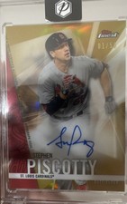 2017 Topps Finest - Stephen Piscotty Auto #FA-SP Gold Refractor 1/50 1st Print🔥
