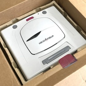 Sega Saturn Console HST-3220 w/ Box & Manual + Controllers + Cables + Game Works