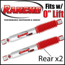 Rancho Rs9000xl Rear Shocks Pair 2005-2016 Ford F-350 Super Duty 4wd W0 Lift